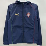 25-26 Portugal Royal blue Windbreaker