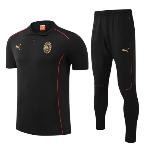 25-26 ACM Black Polo Tracksuit