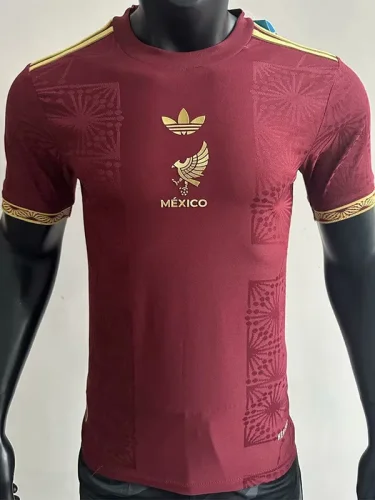 25-26 Mexico Gold Cup Red Player Version Soccer Jersey