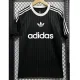 2025 AD Casual Black Fans Training shirts *三叶草