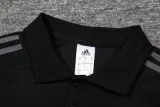 25-26 AL-Nassr Black Polo Tracksuit
