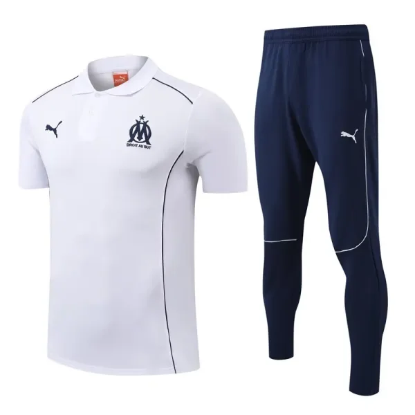 25-26 Marseille White Polo Tracksuit