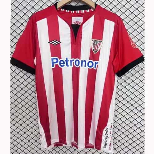2011-2012 Bilbao Home Retro Soccer Jersey *带章