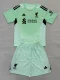 25-26 LIV Green GoalKeeper Kids Soccer Jersey