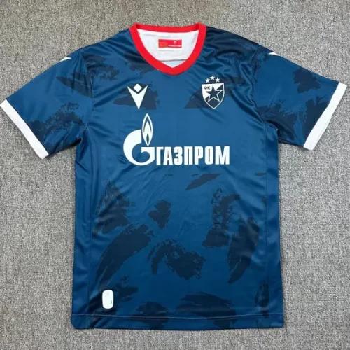 24-25 Crvena Zvezda Away Fans Soccer Jersey*红星队