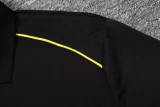 25-26 Dortmund Black Polo Tracksuit