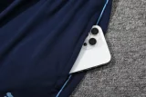 25-26 Man City Lake blue Polo Tracksuit