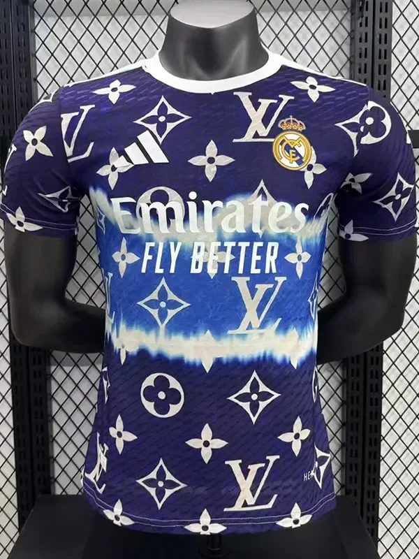 25-26 RMA Purple Blue Special Edition Player Version Training shirts *L