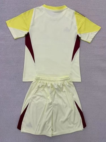 25-26 Los Angeles Light Yellow GoalKeeper Kids Soccer Jersey