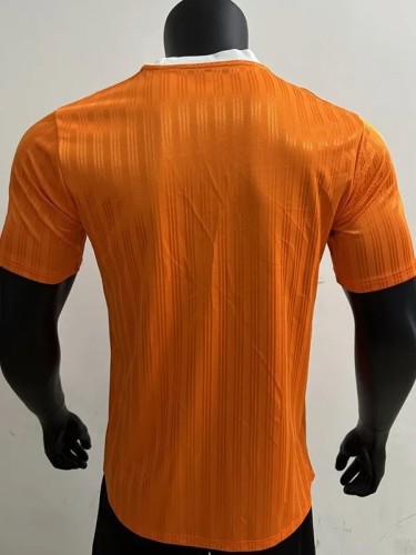 2025 AD Casual Orange Player Version Training shirts *三叶草