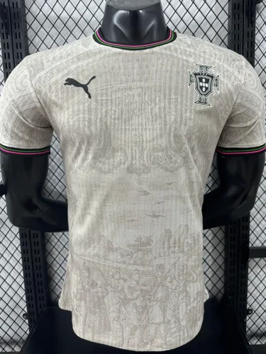 25-26 Portugal Khaki Special Edition Player Version Soccer Jersey