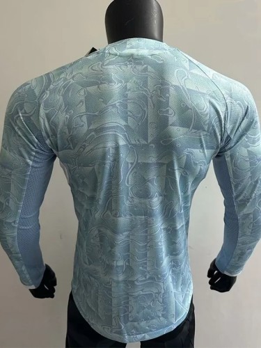 25-26 JUV Away Long Sleeve Player Version Soccer Jersey (长袖球员)