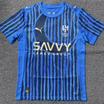 25-26 Al-Hilal Blue Fans Soccer Jersey