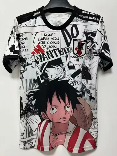25-26 Japan Special Edition Fans Soccer Jersey *红脸草帽