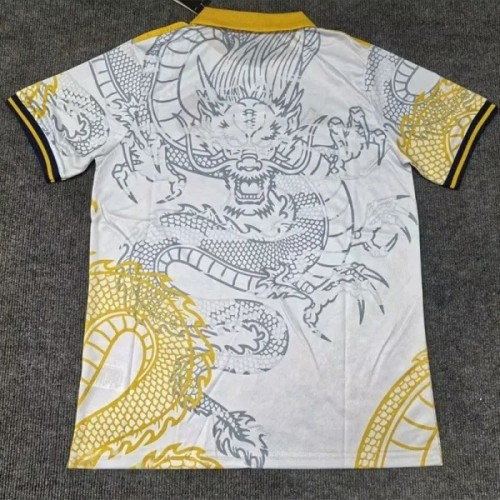 25-26 RMA Yellow white Polo short Sleeve *龙