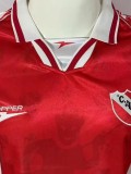1997-1998 CA Independiente Red Retro Soccer Jersey
