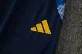 25-26 Boca Juniors Grey Half Pull Tracksuit (半拉链)