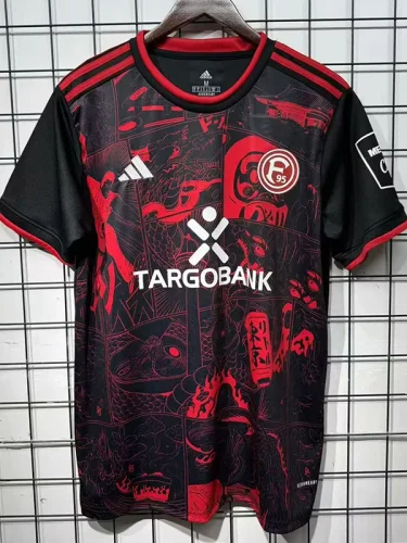 24-25 Fortuna Dusseldorf Special Edition Black Fans Soccer Jersey