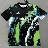25-26 RMA Black Green Special Edition Fans Training Shirts