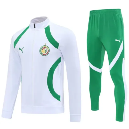 25-26 Senegal White Jacket Tracksuit