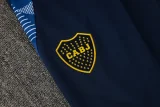 25-26 Boca Juniors Grey Half Pull Tracksuit (半拉链)