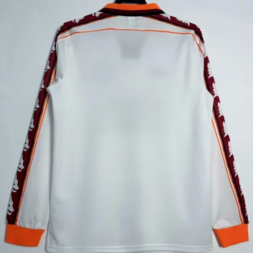 1998-1999 Roma Away Long Sleeve Retro Soccer Jersey (长袖)