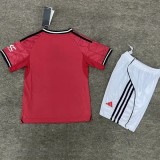 25-26 Man Utd Red Kids Soccer Jersey