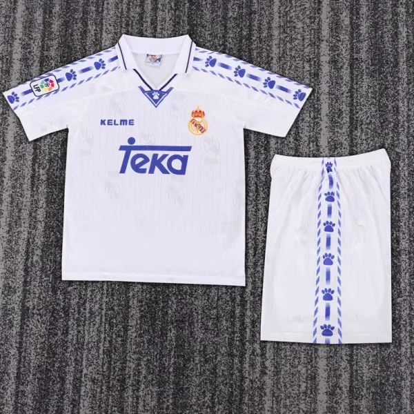 1996-1997 RMA Home Kids Retro Soccer Jersey