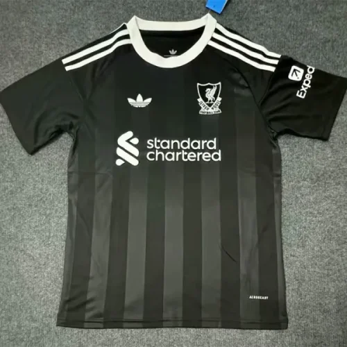 25-26 LIV Black Goalkeeper Soccer Jersey