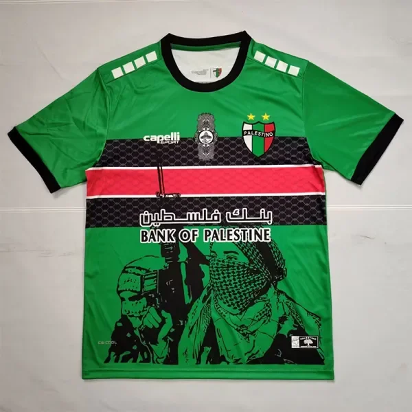 22-23 Deportivo Palestino Special Edition Green Soccer Jersey
