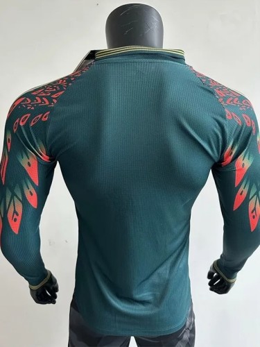 25-26 Mexico Green Special Edition Long sleeve Player Version Soccer Jersey (长袖球员)