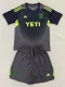 25-26 Austin FC Black GoalKeeper Kids Soccer Jersey