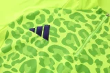 2025 AD Fluorescent green Half Pull Tracksuit #AB08 (半拉链)