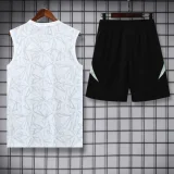 25-26 RMA White Tank top and shorts Suit