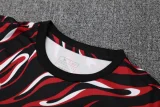 25-26 Man Utd Black red Training Short Suit
