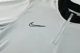 2025 NK Grey Half Pull Tracksuit #NB09 (半拉链)