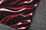 25-26 Man Utd Black red Tank top and shorts suit