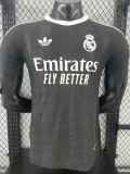 25-26 RMA Black GoalKeeper Player Version Soccer Jersey