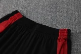 25-26 Man Utd Black red Tank top and shorts suit