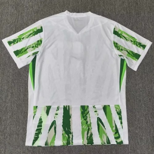 25-26 Nigeria Green White Fans Soccer Jersey