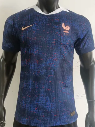 25-26 France W Royal Blue Player Version Soccer Jersey