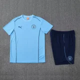 25-26 Man City Light blue Training short suit