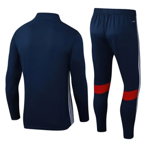2025 AD Royal blue Half Pull Tracksuit #07(半拉链)