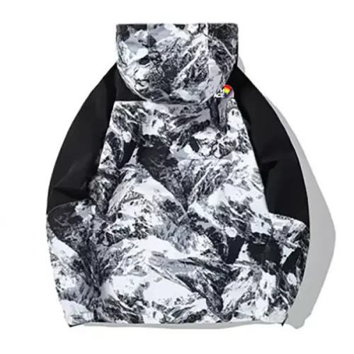 2025 New TNF White Black Windbreaker
