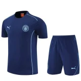 25-26 Man City Royal blue Training Short Suit