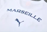 25-26 Marseille White Training Short Suit