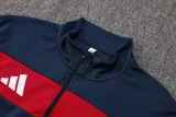 2025 AD Royal blue Half Pull Tracksuit #07(半拉链)
