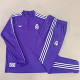 25-26 RMA Purple Half Pull Tracksuit #B2515(半拉链)