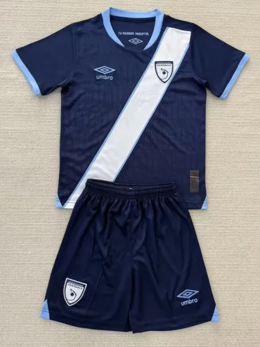 25-26 Guatemala Away Kids Soccer Jersey