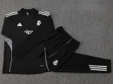 25-26 RMA Black Half Pull Tracksuit #B2501(半拉链)